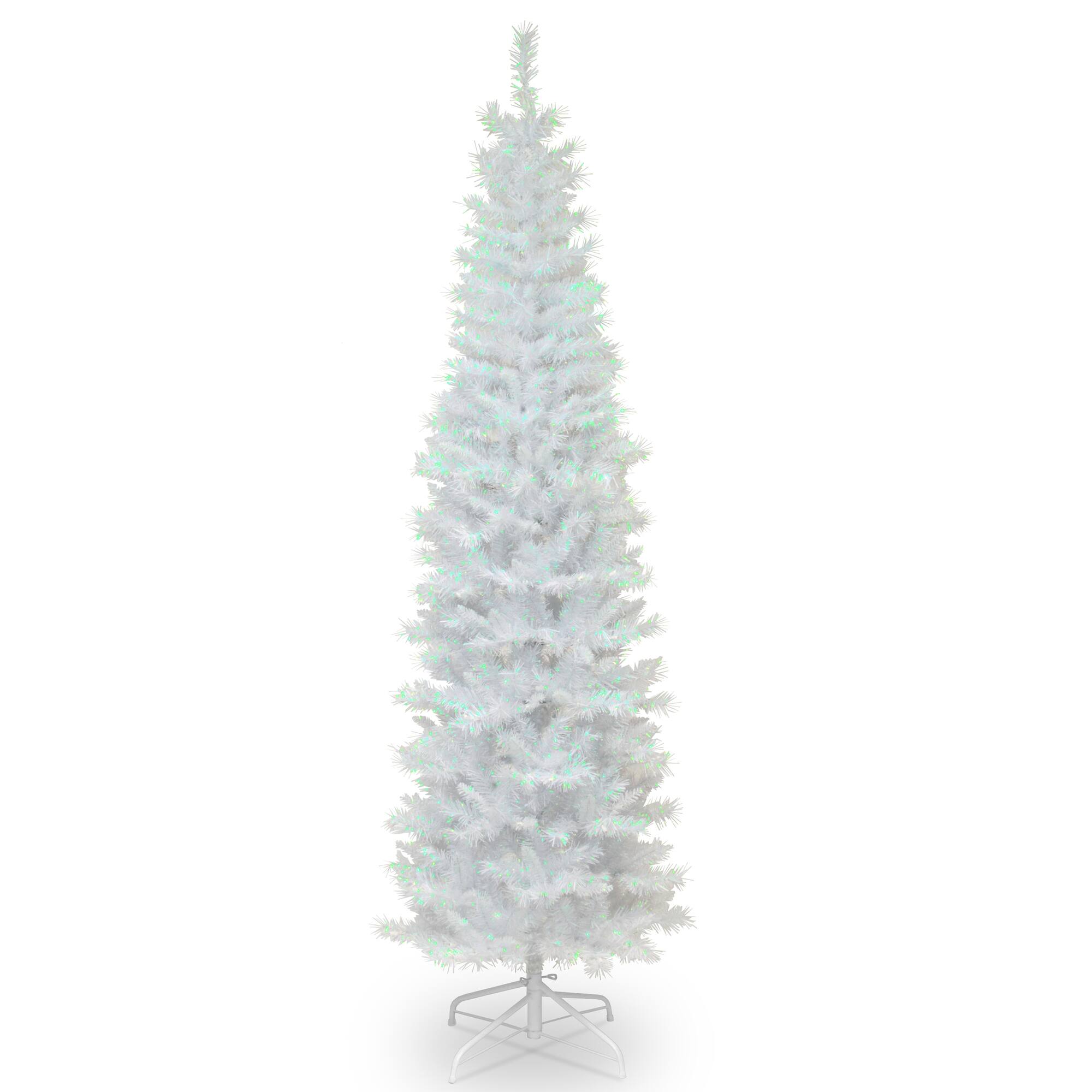 7ft. Unlit Tinsel Artificial Christmas Tree